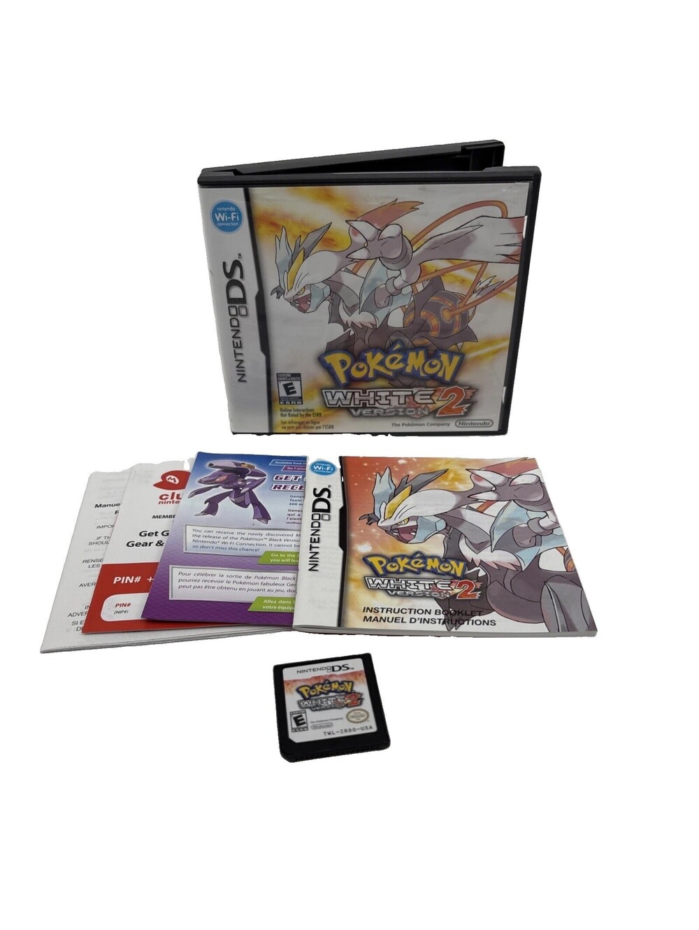 Pokemon White Version 2 Nintendo DS Complete In Box CIB Authentic Tested